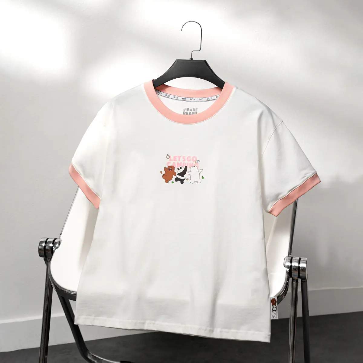 Áo phông ringer tee We bare bears
