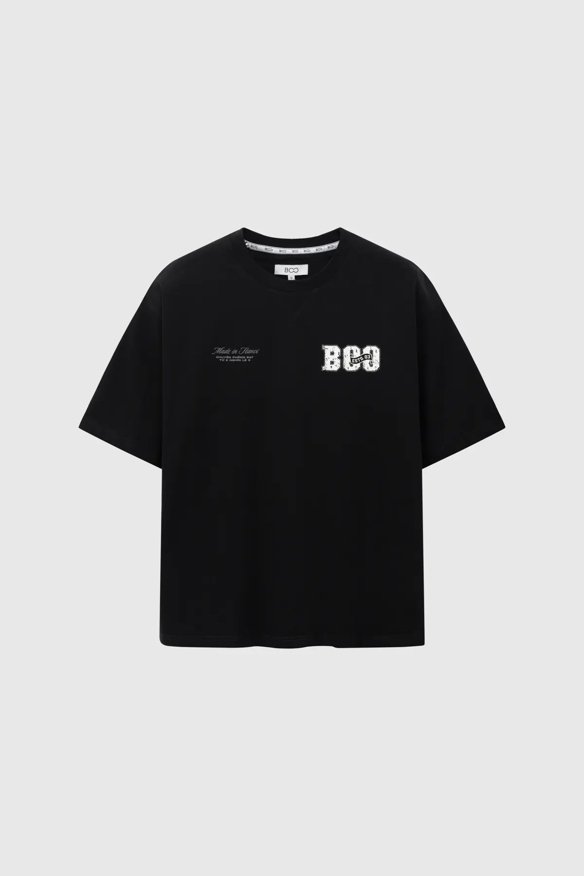 Áo phông oversized in graphic MITS BOO ESS
