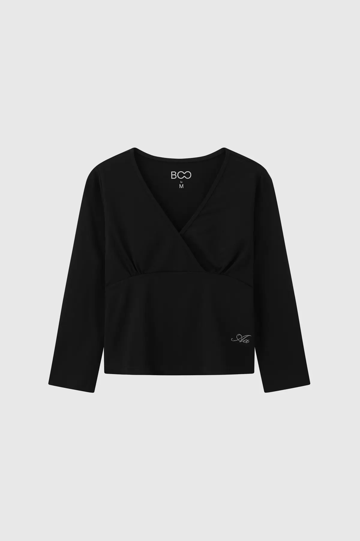 Áo longsleeve cổ V modal BOOLAAB