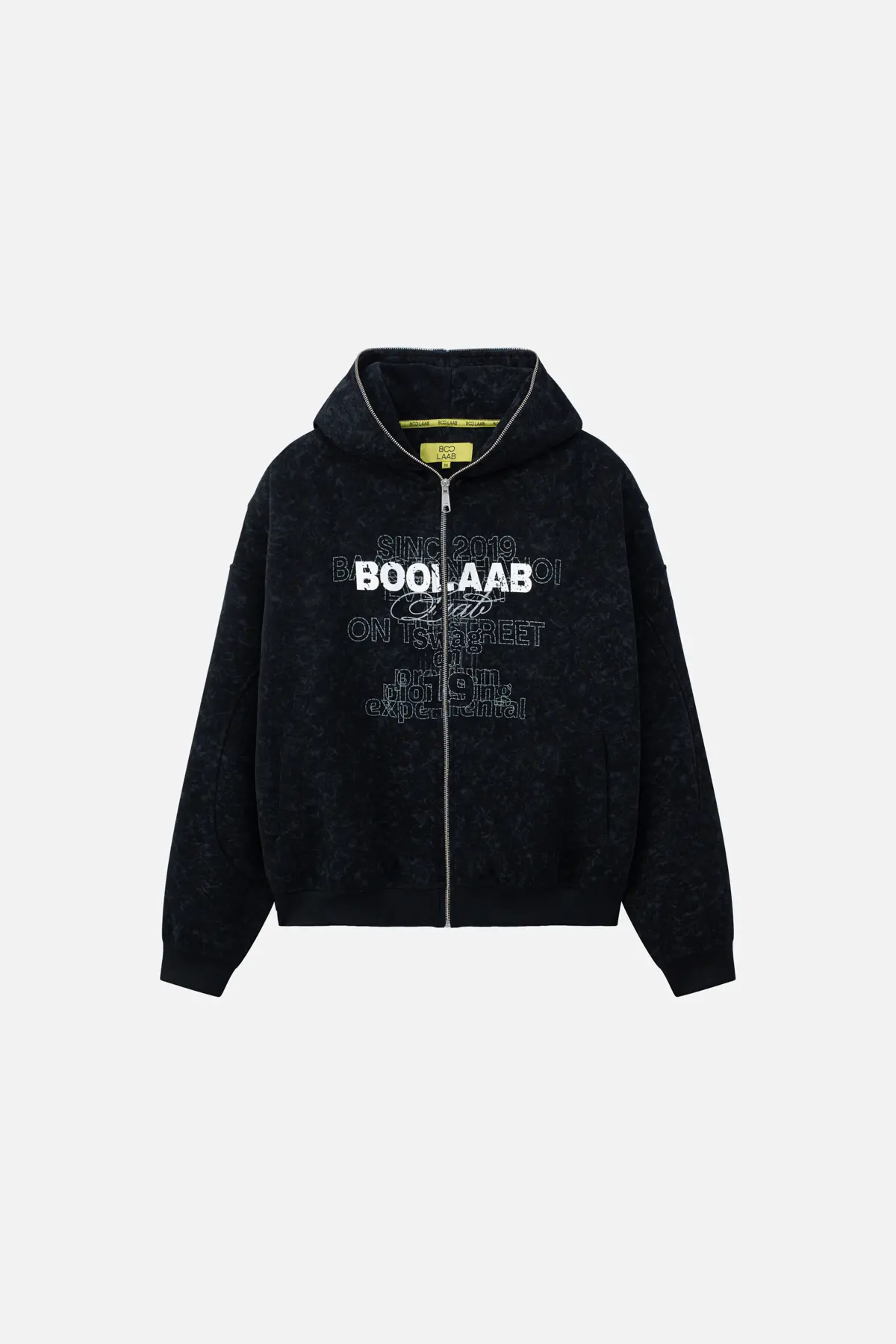 Áo khoác nỉ fullzip experimental BOOLAAB