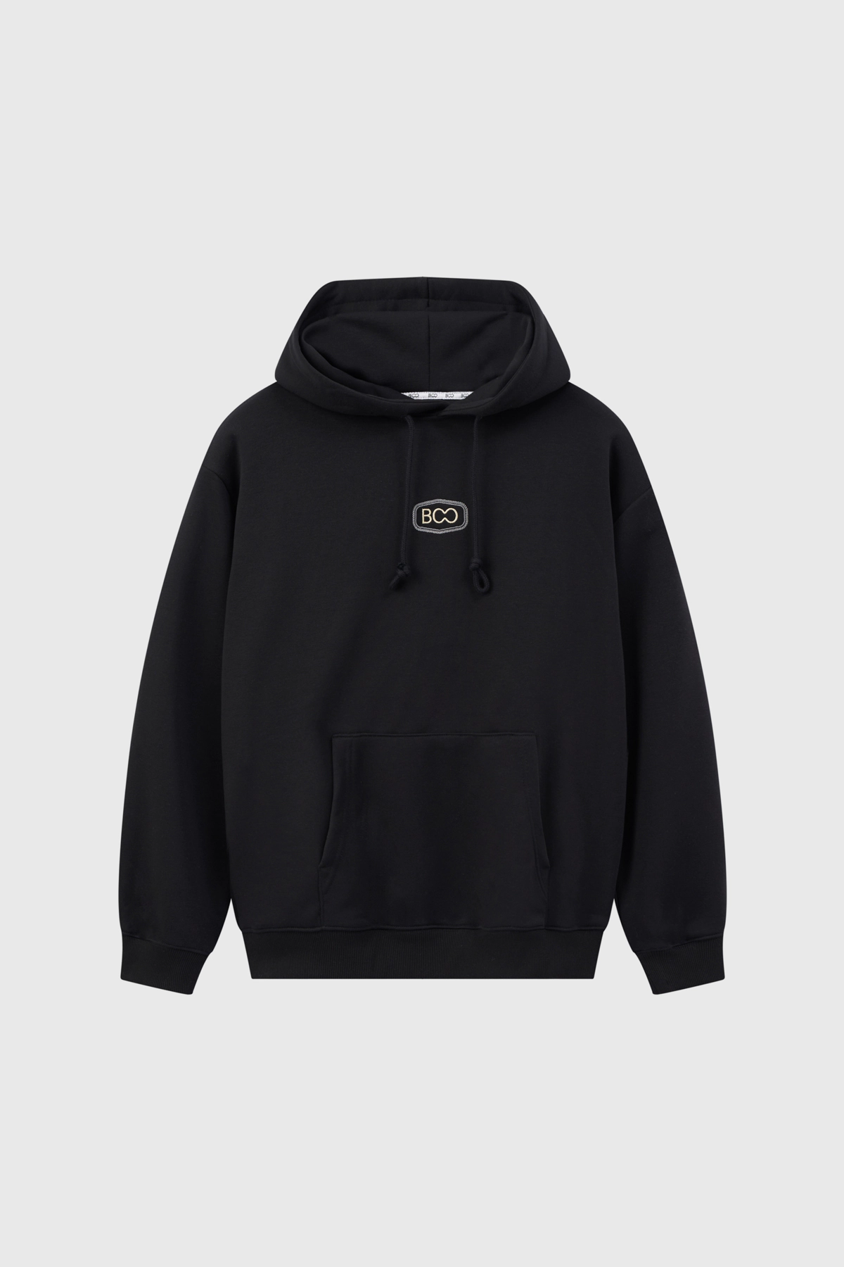 Áo nỉ mũ over fit entry thêu logo BOO