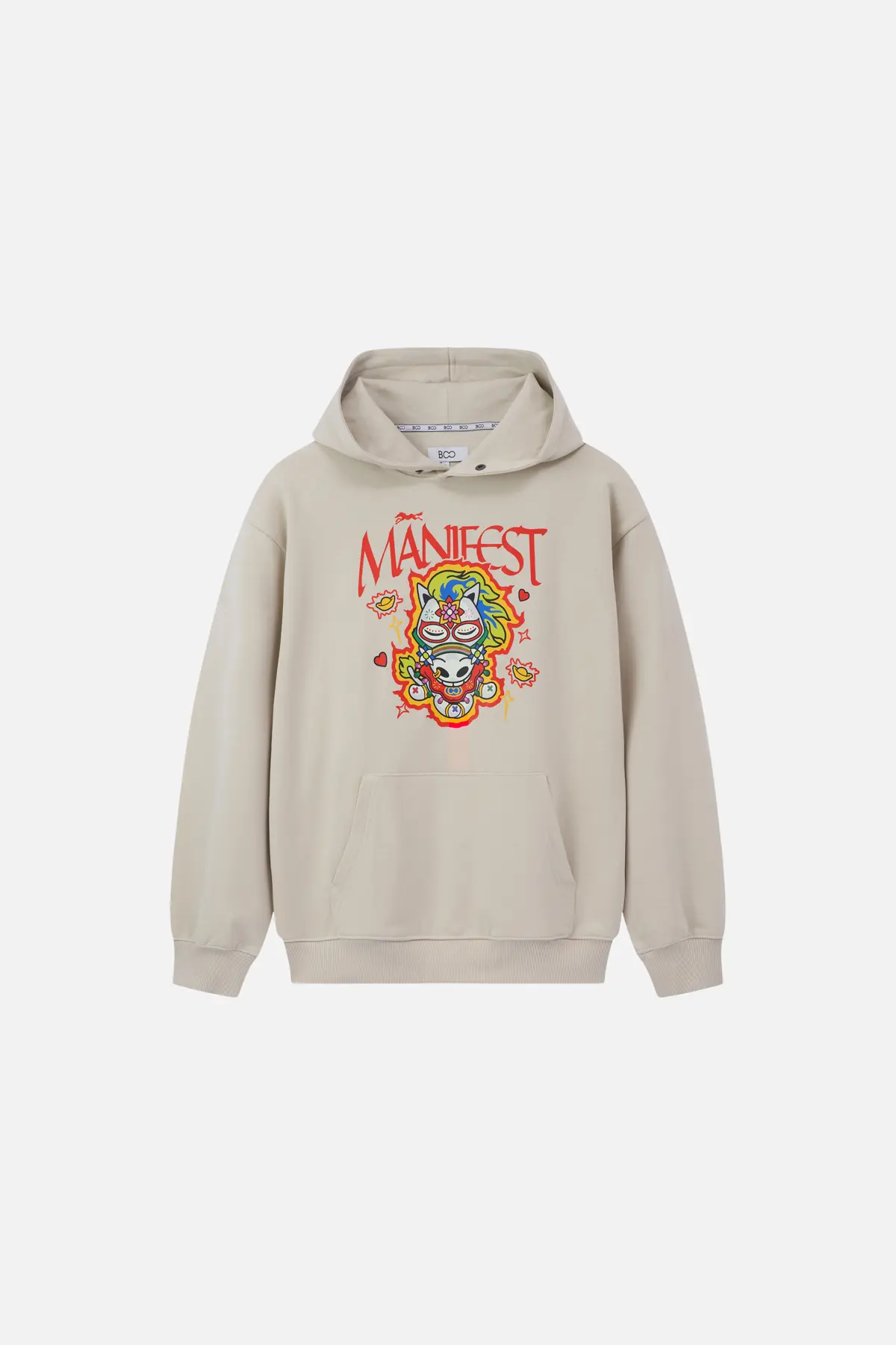 Áo Hoodie overfit graphic Mãnifest GRP
