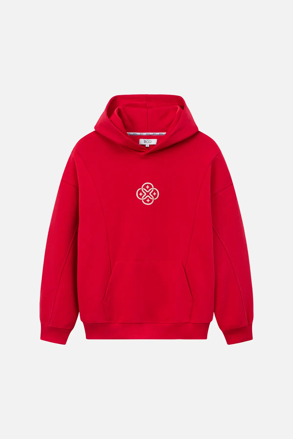 Áo nỉ mũ oversized thêu đáp graphic Tài Tình GRP
