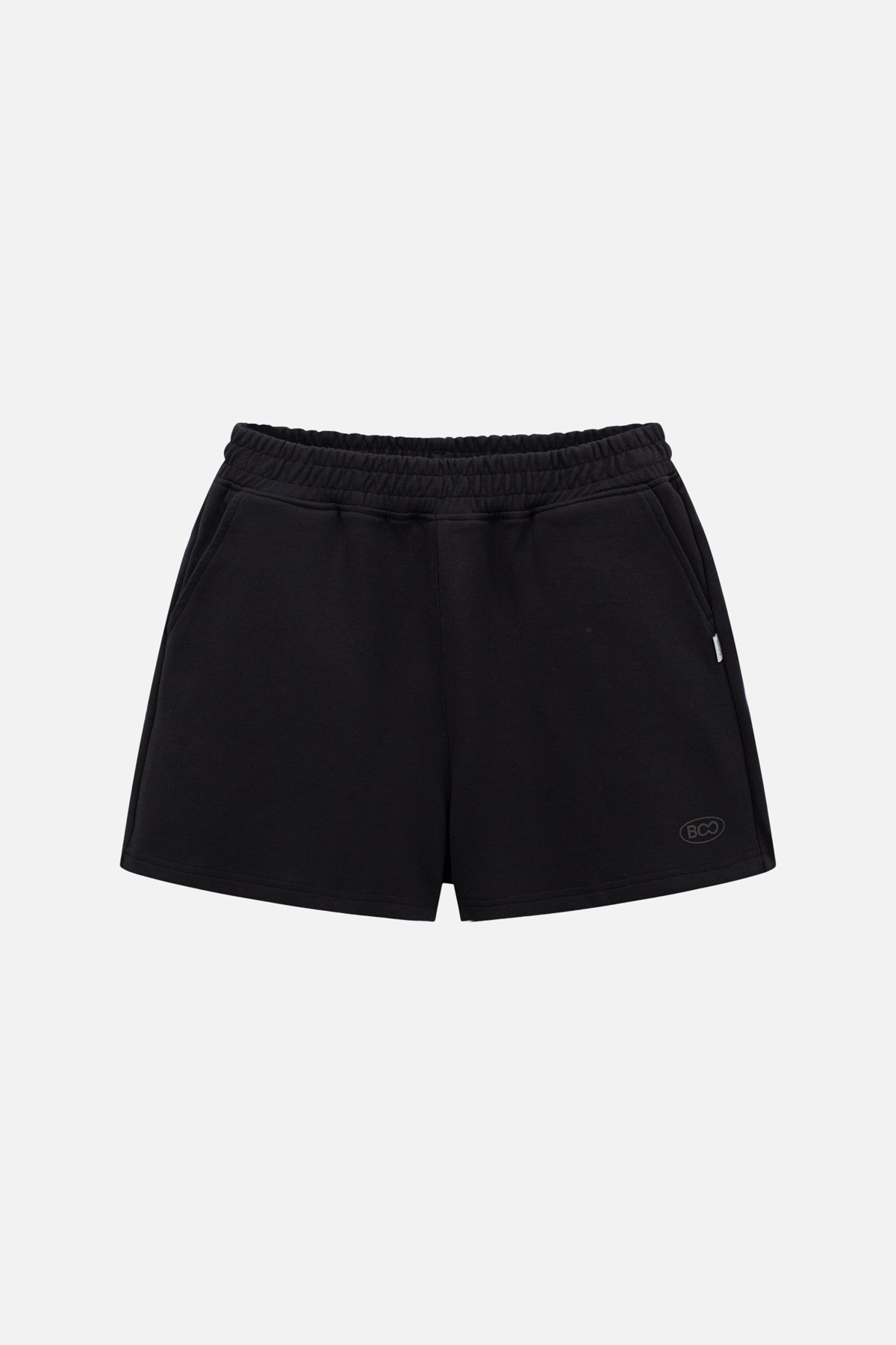 Quần shorts nỉ  logo BOO xốp nổi ESS