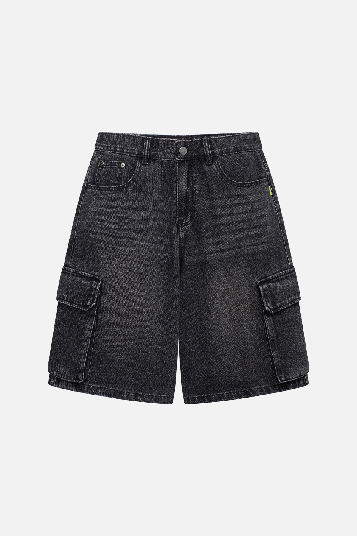 Quần jorts denim nam thêu logo LAAB