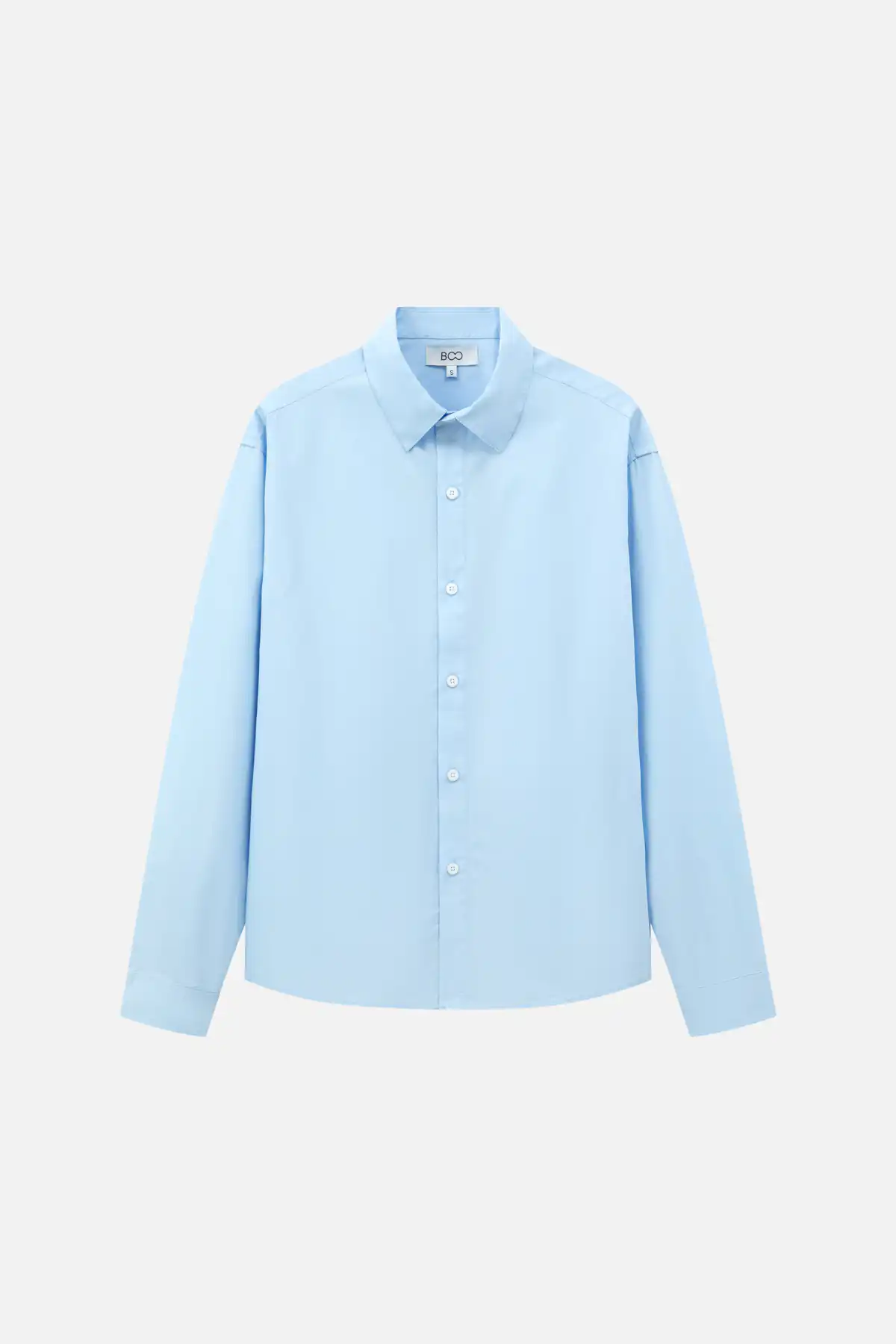ÁO SƠ MI dài tay overfit nam Essentials