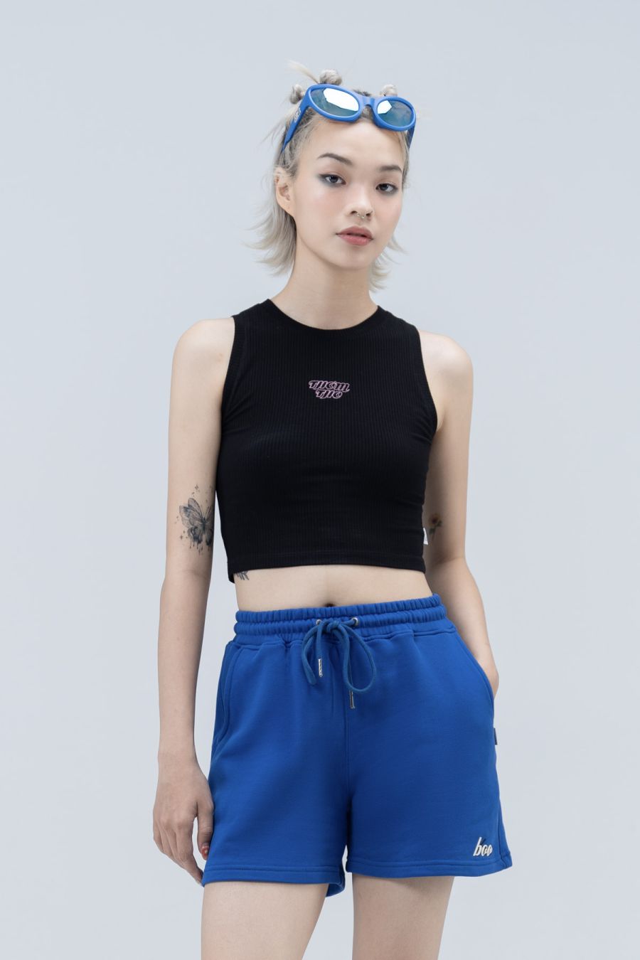 ÁO BA LỖ NỮ FITTED THÊU THƠM THO LOCAL FLAVOR 2