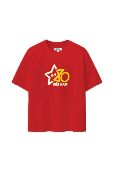 ÁO PHÔNG Over fit GRP 80th Quốc Khánh